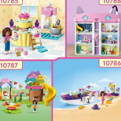 Lego 10788 La Casa Delle Bambole Di Gabby, Casa Giocattolo A 4 Piani E 8 Stanze Con I Personaggi Di Gabby, Regalo Bambini 4+