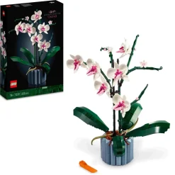 Lego 10311 Orchidea, Set Per Adulti Da Collezione, Hobby Creativi, Modellino Da Costruire In Mattoncini Con Fiori Finti