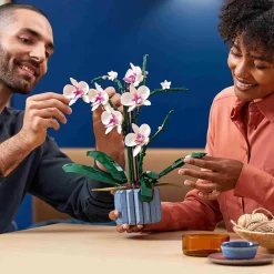 Lego 10311 Orchidea, Set Per Adulti Da Collezione, Hobby Creativi, Modellino Da Costruire In Mattoncini Con Fiori Finti