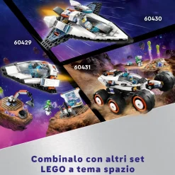 Lego City 60430 Astronave Interstellare, Giocattolo, Gioco Spaziale Per Bambini 6+ Anni Con Navicella, Minifigure E Drone Robot