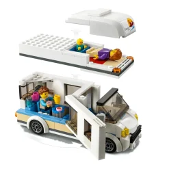 Lego City 60283 Camper Delle Vacanze, Set Di Costruzioni Con Roulotte Giocattolo E Minifigure, Giochi Per Bambini, Idee Regalo