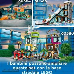 Lego City 60365 Condomini, Modular Building Set Con Stanze Combinabili E 6 Minifigure, Regalo Di Compleanno Per Bambini 6+ Anni