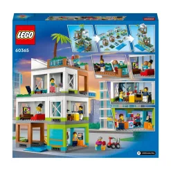 Lego City 60365 Condomini, Modular Building Set Con Stanze Combinabili E 6 Minifigure, Regalo Di Compleanno Per Bambini 6+ Anni