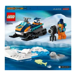 Lego City 60376 Gatto Delle Nevi Artico, Gioco Per Bambini 5+ Anni, Costruzioni Con Veicolo, Foche E Minifigure, Idea Regalo