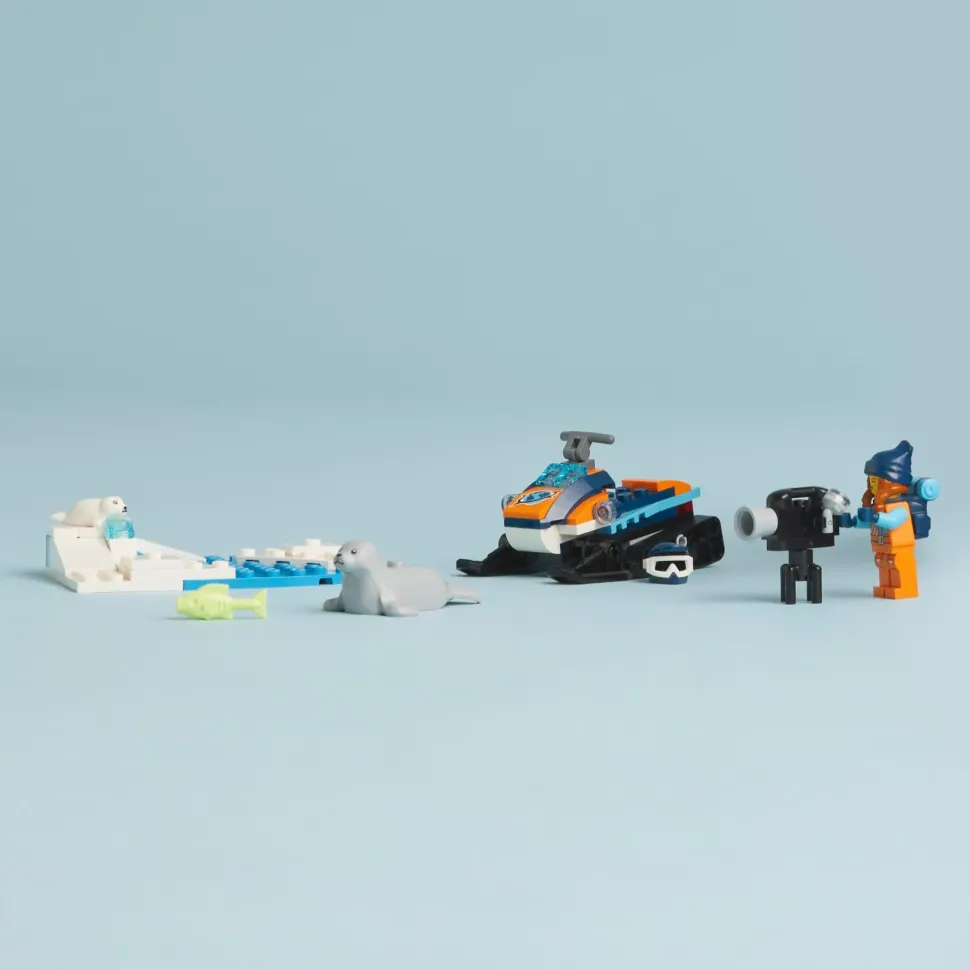 Lego City 60376 Gatto Delle Nevi Artico, Gioco Per Bambini 5+ Anni, Costruzioni Con Veicolo, Foche E Minifigure, Idea Regalo