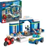 Lego City 60370 Inseguimento Alla Stazione Di Polizia, Macchina E Moto Giocattolo, Minifigure E Cane, Giochi Per Bambini 4+