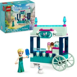 Lego Disney Princess 43234 Le Delizie Al Gelato Di Elsa Frozen, Carretto Dei Gelati Delle Principesse, Giochi Per Bambini 5+