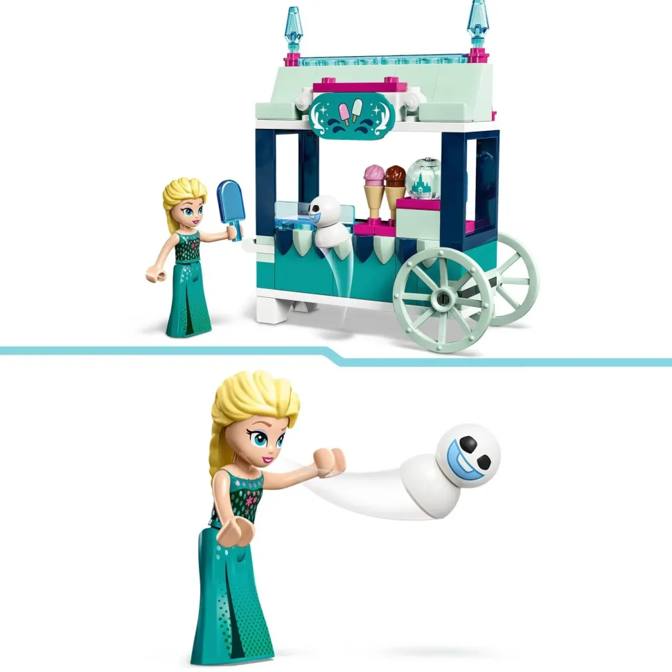 Lego Disney Princess 43234 Le Delizie Al Gelato Di Elsa Frozen, Carretto Dei Gelati Delle Principesse, Giochi Per Bambini 5+