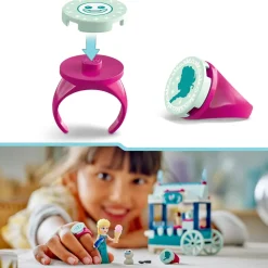 Lego Disney Princess 43234 Le Delizie Al Gelato Di Elsa Frozen, Carretto Dei Gelati Delle Principesse, Giochi Per Bambini 5+