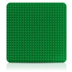Lego Duplo 10980 Base Verde, Tavola Classica Per Mattoncini, Piattaforma Giocattolo, Superfice Di Costruzione Per Bambini
