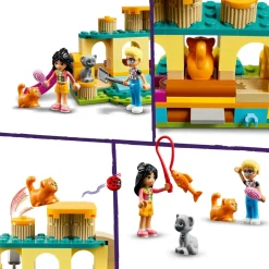 Lego Friends 42612 Avventure Nel Parco Giochi Dei Gatti, Giocattolo Con Animali E Mini Bamboline, Giochi Per Bambini 5+ Anni