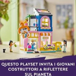 Lego Friends 42614 Boutique Vintage, Giochi Per Bambini Da 6 Anni Con Negozio Giocattolo Di Moda, 3 Mini Bamboline E Un Gatto