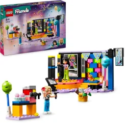 Lego Friends 42610 Karaoke Party, Giochi Musicali Per Bambini Di 6+ Anni Con Palco Girevole E 2 Mini Bamboline Di Liann E Nova