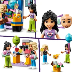 Lego Friends 42610 Karaoke Party, Giochi Musicali Per Bambini Di 6+ Anni Con Palco Girevole E 2 Mini Bamboline Di Liann E Nova