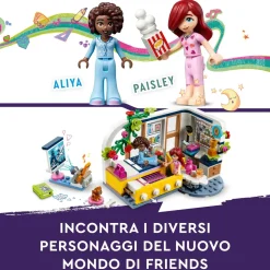 Lego Friends 41740 La Cameretta Di Aliya, Set Camera Da Letto Per Pigiama Party, Giochi Per Bambini 6+, Piccola Idea Regalo