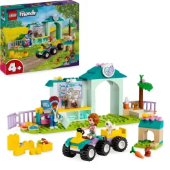 Lego Friends 42632 La Clinica Veterinaria Degli Animali Della Fattoria, Giochi Bambini 4+ Con Personaggi E Trattore Giocattolo