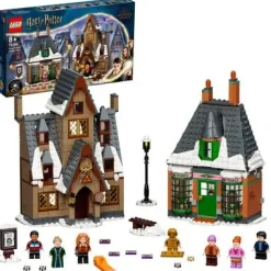 Lego Harry Potter Visita Al Villaggio Di Hogsmeade, Set Giocattoli Per Bambini, Minifigure D'Oro Del 20° Anniversario, 76388