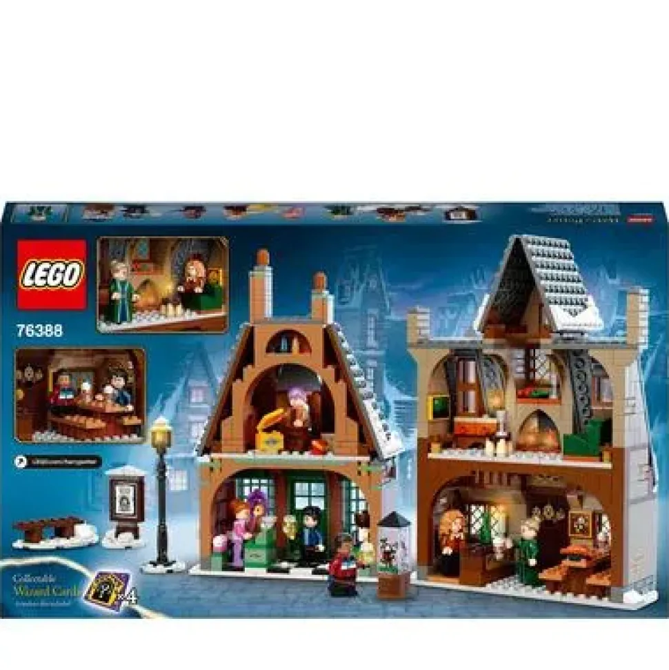 Lego Harry Potter Visita Al Villaggio Di Hogsmeade, Set Giocattoli Per Bambini, Minifigure D'Oro Del 20° Anniversario, 76388