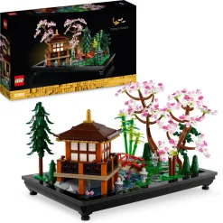 Lego Icons 10315 Il Giardino Tranquillo, Kit Giardino Botanico Zen Per Adulti Con Fiori Di Loto, Regalo Per Donna E Uomo