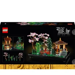 Lego Icons 10315 Il Giardino Tranquillo, Kit Giardino Botanico Zen Per Adulti Con Fiori Di Loto, Regalo Per Donna E Uomo