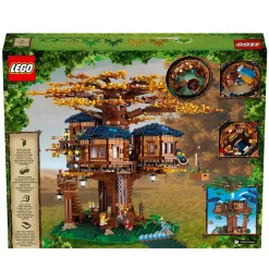 Lego Ideas 21318 Casa Sull'Albero, Modellino Da Costruire Con Elementi In Plastica Pe, Con 3 Casette E Minifigure, Idee Regalo