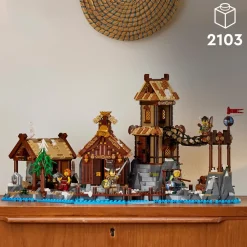 Lego Ideas 21343 Villaggio Vichingo, Kit Modellismo Per Adulti Da Costruire, Grande Set Idea Regalo Uomo, Donna, Lui E Lei