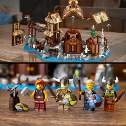 Lego Ideas 21343 Villaggio Vichingo, Kit Modellismo Per Adulti Da Costruire, Grande Set Idea Regalo Uomo, Donna, Lui E Lei