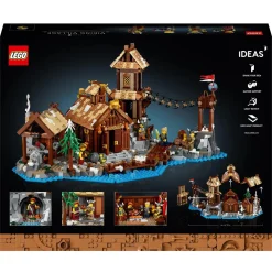 Lego Ideas 21343 Villaggio Vichingo, Kit Modellismo Per Adulti Da Costruire, Grande Set Idea Regalo Uomo, Donna, Lui E Lei