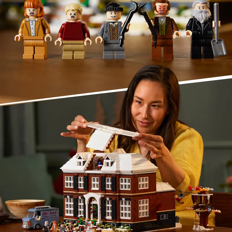 Lego Ideas Mamma Ho Perso L'Aereo, Casa Di Kevin Mccallister, Idea Regalo Con 5 Minifigure, Set Per Adulti, 21330