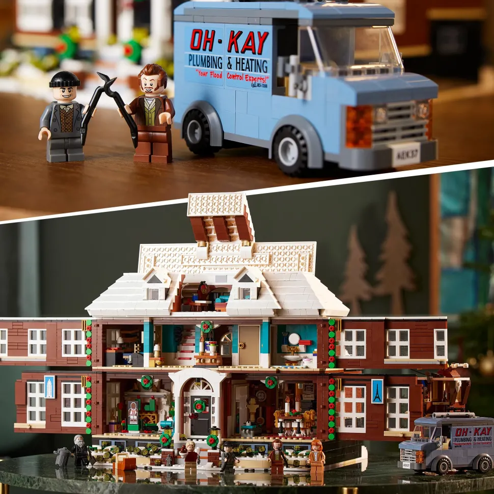 Lego Ideas Mamma Ho Perso L'Aereo, Casa Di Kevin Mccallister, Idea Regalo Con 5 Minifigure, Set Per Adulti, 21330