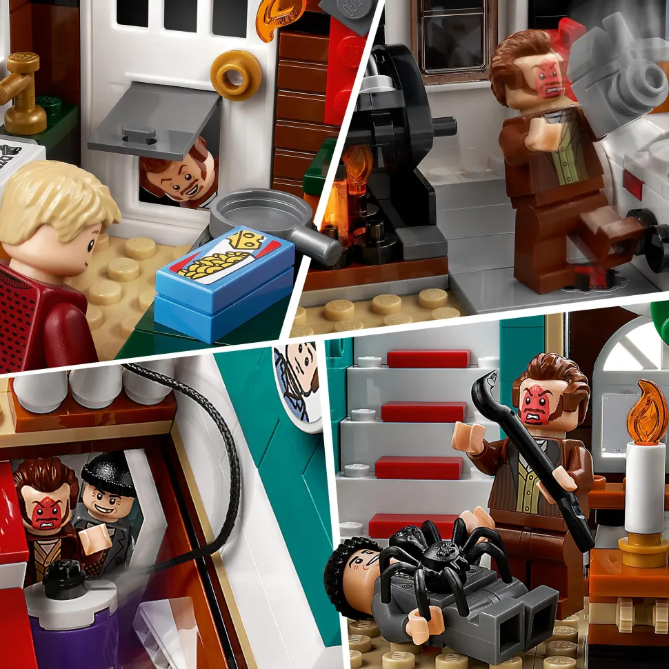 Lego Ideas Mamma Ho Perso L'Aereo, Casa Di Kevin Mccallister, Idea Regalo Con 5 Minifigure, Set Per Adulti, 21330
