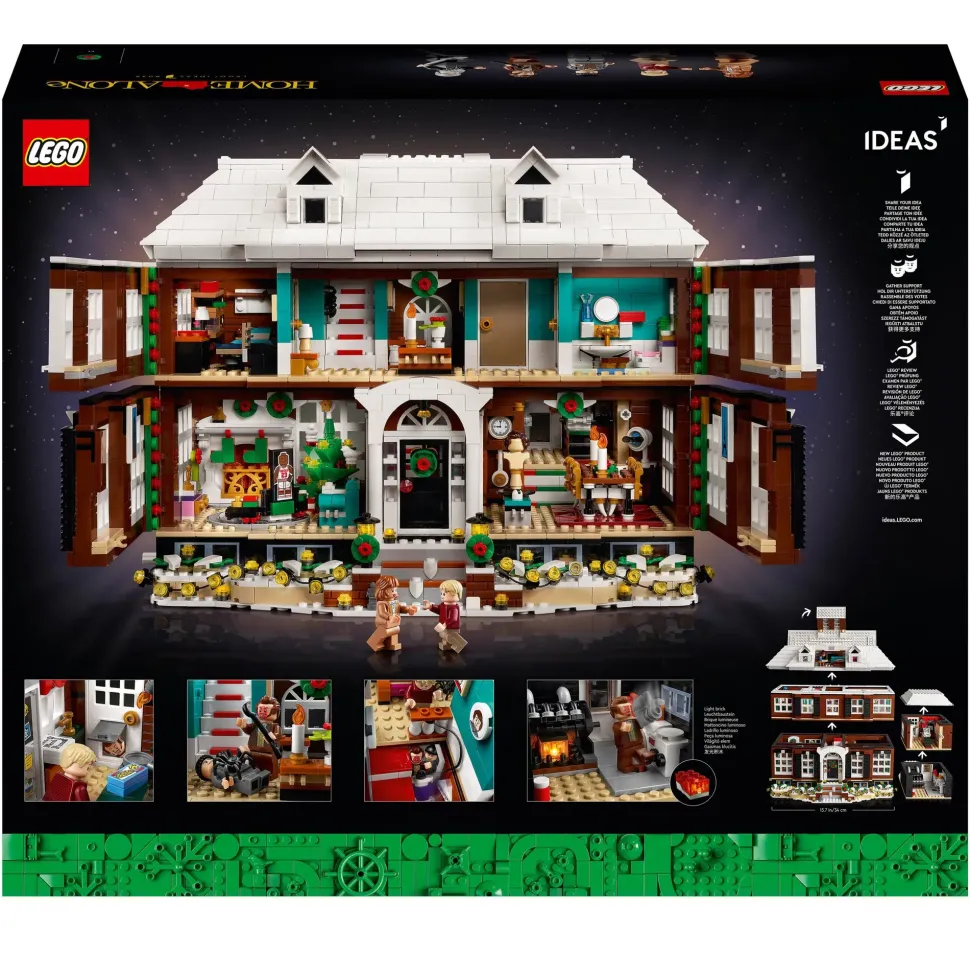 Lego Ideas Mamma Ho Perso L'Aereo, Casa Di Kevin Mccallister, Idea Regalo Con 5 Minifigure, Set Per Adulti, 21330