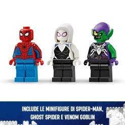 Lego Marvel 76279 Auto Da Corsa Di Spider-Man E Venom Goblin, Gioco Per Bambini Di 7+ Anni, Veicoli Giocattolo Dei Supereroi