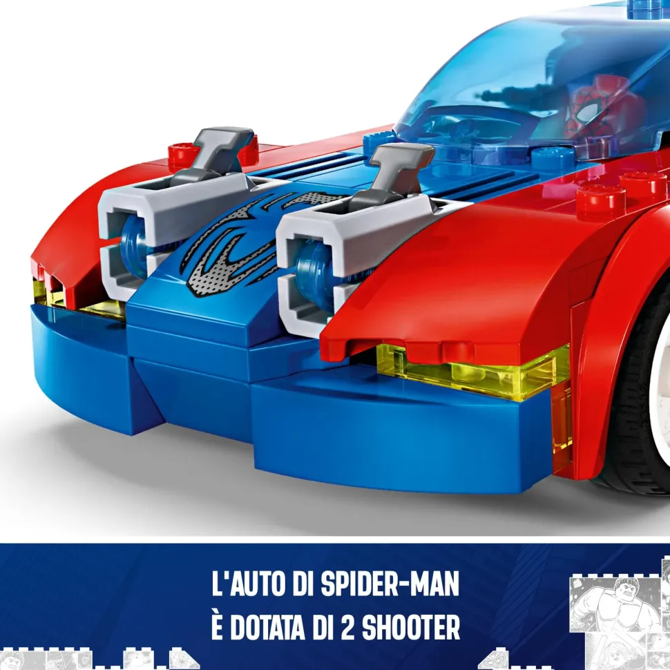 Lego Marvel 76279 Auto Da Corsa Di Spider-Man E Venom Goblin, Gioco Per Bambini Di 7+ Anni, Veicoli Giocattolo Dei Supereroi
