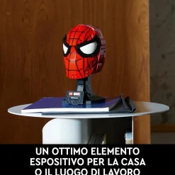 Lego Marvel 76285 Maschera Di Spider-Man, Modellino Da Costruire Del Supereroe, Regalo Per Adulti, Uomo, Donna, Papa E Mamma