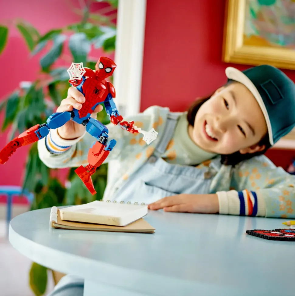 Lego Marvel 76226 Personaggio Di Spider-Man, Set Action Figure Snodabile Da Collezione, Film Supereroi, Giochi Per Bambini