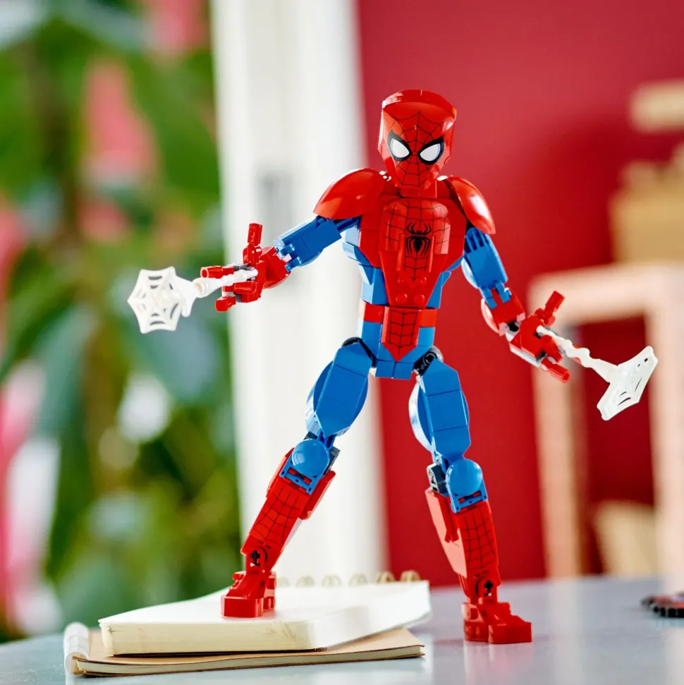 Lego Marvel 76226 Personaggio Di Spider-Man, Set Action Figure Snodabile Da Collezione, Film Supereroi, Giochi Per Bambini