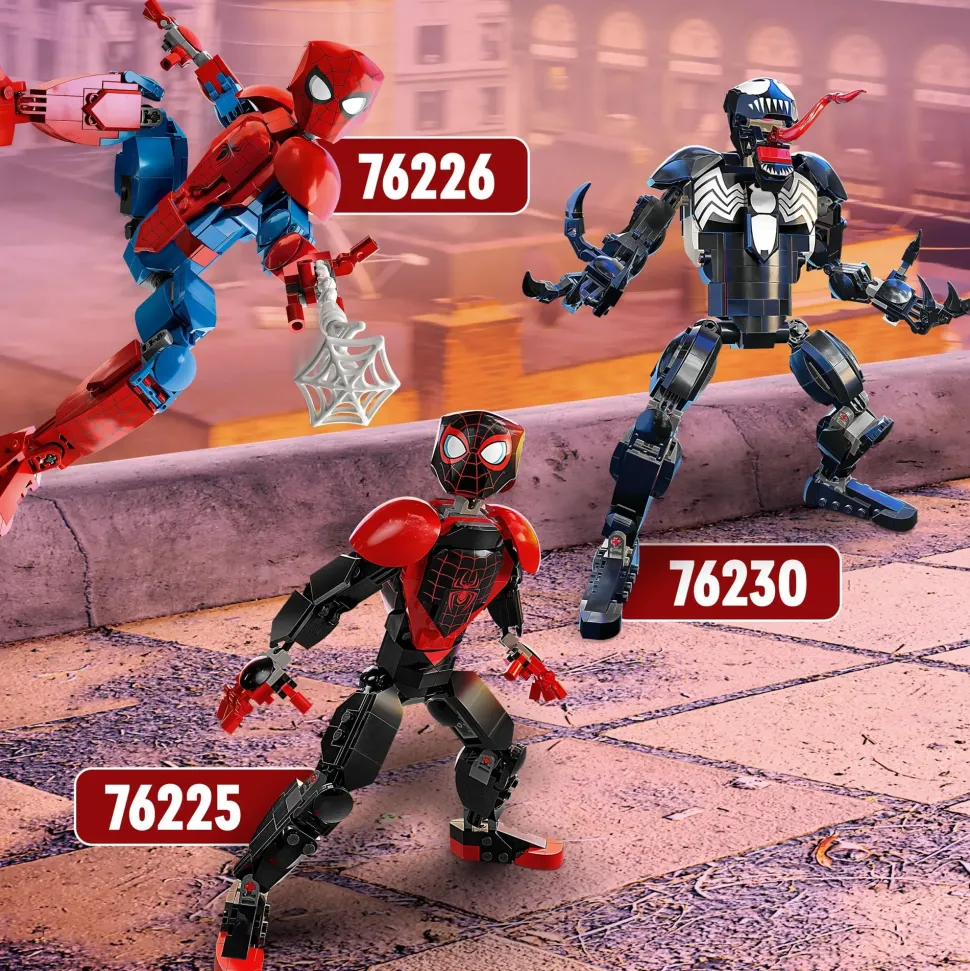 Lego Marvel 76226 Personaggio Di Spider-Man, Set Action Figure Snodabile Da Collezione, Film Supereroi, Giochi Per Bambini
