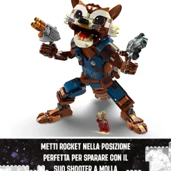 Lego Marvel 76282 Rocket E Baby Groot, Giochi Per Bambini Di 10+ Anni Con Action Figure Snodabile E Minifigure Del Supereroe