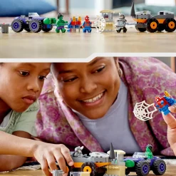 Lego Marvel Spidey E I Suoi Fantastici Amici Resa Dei Conti Tra Hulk E Rhino, Monster Truck, Giocattolo Per Bambini 4+, 10782