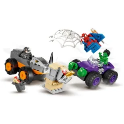 Lego Marvel Spidey E I Suoi Fantastici Amici Resa Dei Conti Tra Hulk E Rhino, Monster Truck, Giocattolo Per Bambini 4+, 10782