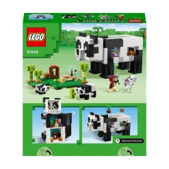 Lego Minecraft 21245 Il Rifugio Del Panda, Modellino Da Costruire Di Casa Giocattolo, Giochi Per Bambini, Idea Regalo