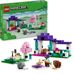 Lego Minecraft 21253 Il Santuario Degli Animali Giocattolo Per Bambini E Fan Di 7+ Anni Con Bioma Delle Pianure E Personaggi
