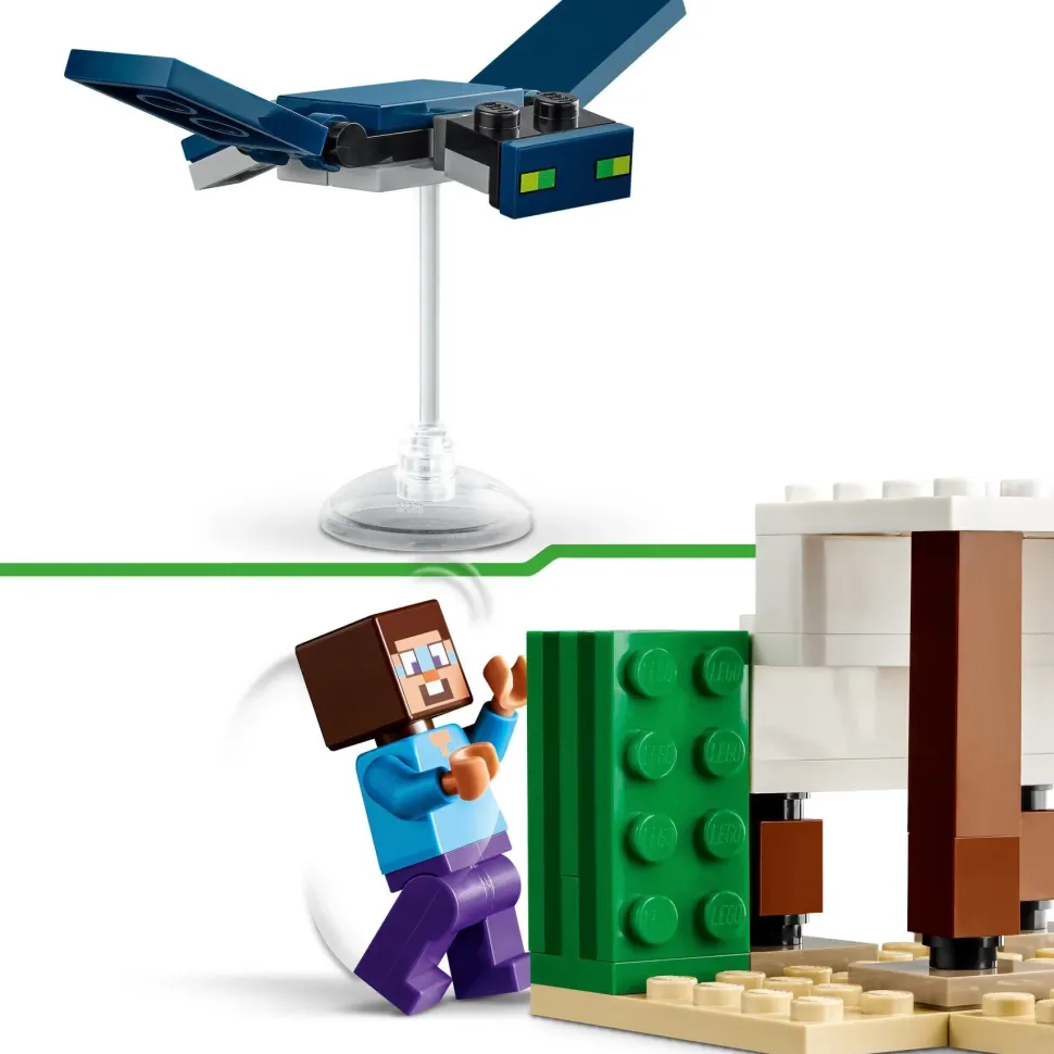 Lego Minecraft 21251 Spedizione Di Steve Nel Deserto, Gioco Per Bambini Di 6+ Anni, Bioma Con Casa Giocattolo E Personaggi