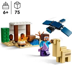 Lego Minecraft 21251 Spedizione Di Steve Nel Deserto, Gioco Per Bambini Di 6+ Anni, Bioma Con Casa Giocattolo E Personaggi