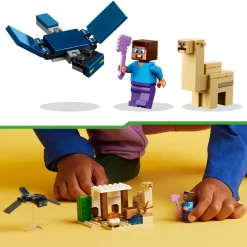 Lego Minecraft 21251 Spedizione Di Steve Nel Deserto, Gioco Per Bambini Di 6+ Anni, Bioma Con Casa Giocattolo E Personaggi