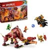 Lego Ninjago 71793 Dragone Di Lava Transformer Heatwave, Serie Dragons Rising Con Drago Giocattolo E Minifigure, Giochi Ninja