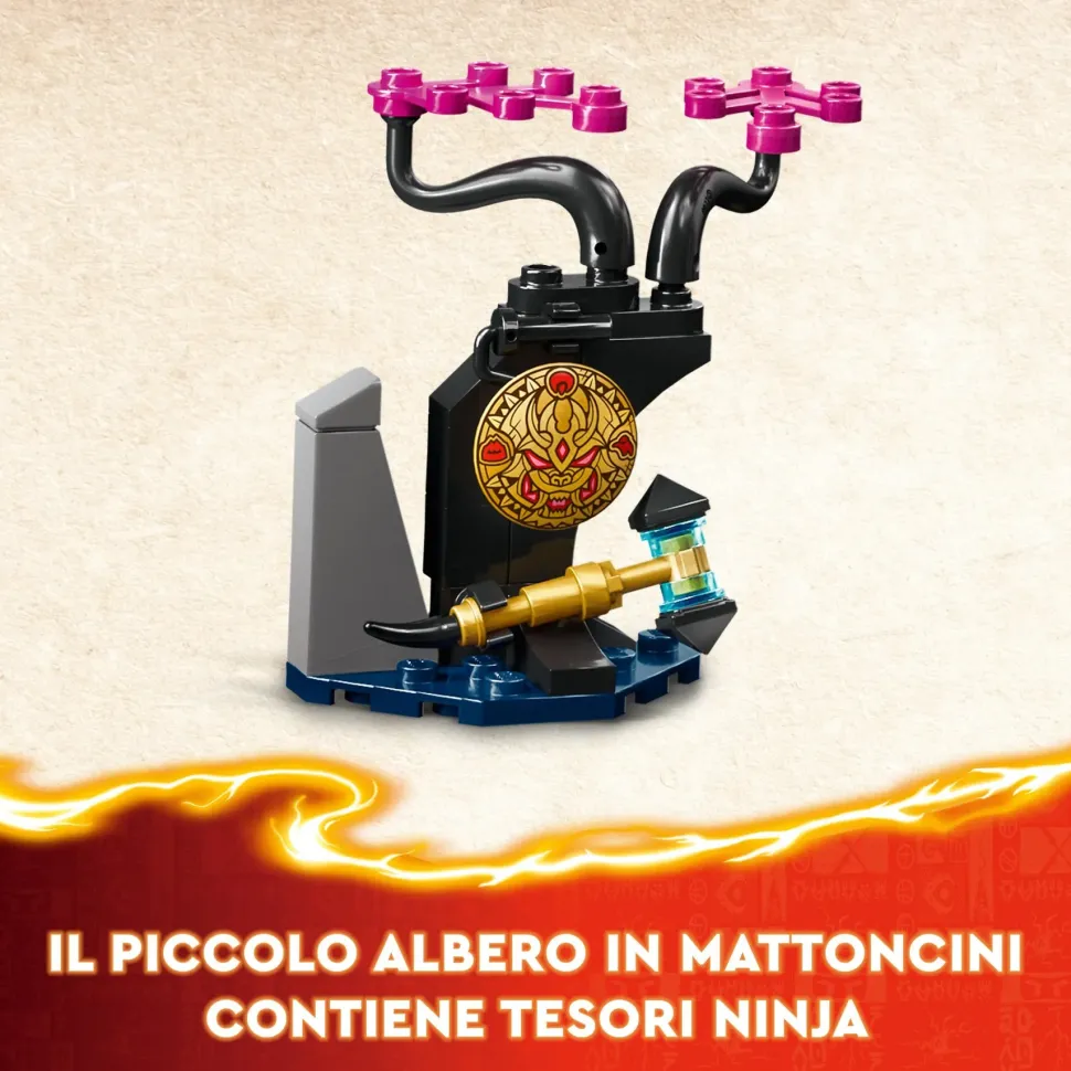 Lego Ninjago 71809 Egalt Il Drago Maestro, Giocattolo Con Action Figure Snodabile, Giochi Per Bambini Di 8+ Con 5 Minifigure
