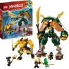 Lego Ninjago 71794 Team Mech Ninja Di Lloyd E Arin, Set Con 2 Action Figure Combinabili E 5 Minifigure, Giochi Per Bambini 9+