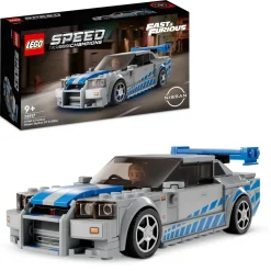 Lego Speed Champions 76917 2 Fast 2 Furious Nissan Skyline Gt-R (R34) Macchina Giocattolo Da Collezione 2023, Giochi Per Bambini